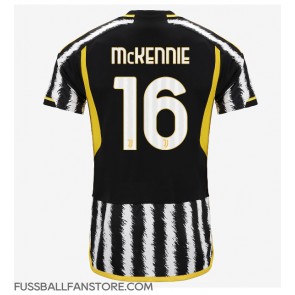 Juventus Weston McKennie #16 Replik Heimtrikot 2023-24 Kurzarm